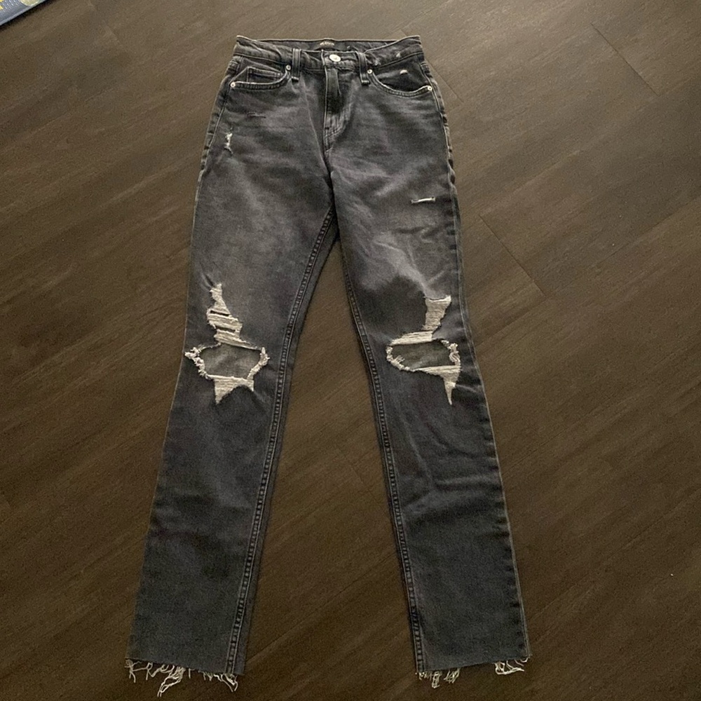 New Hudson Holly High Rise Straight Jeans Sz 24